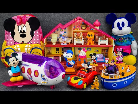 Satisfying with Unboxing Disney Junior Minnie Mouse Airplane Playset | Review Toys ASMR