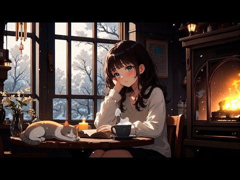 Cozy Lofi Radio ❄️  beats to relax/study to ~ winter lofi hip hop mix