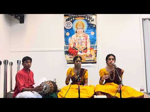 Sri Bhakta Hanuman Temple Performance | Jan-12-2025 | #Nithura Arul & #Sneha Chaithanya