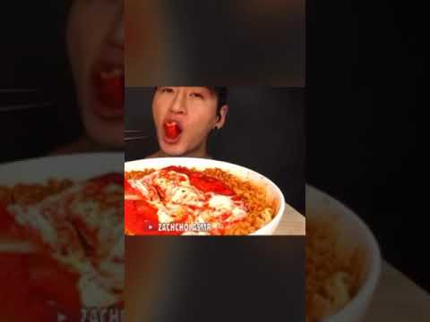 Zach Choi Eats Hot Cheeto Noodles🥵