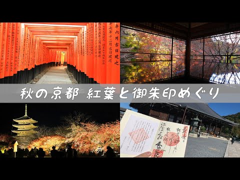 秋の京都 紅葉と御朱印めぐり