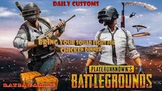 LIVE  Customs Bring Your Squad | PUBG MOBILE KOREAN VERSION