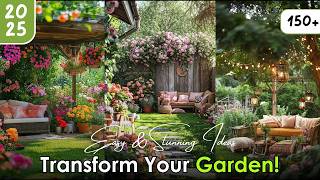 120+ Stunning Garden Decor Ideas | DIY, Affordable, & Unique Garden Decorations for 2025