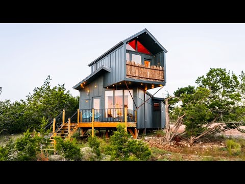 Custom Elevated Tree Home w/ King Suite! Full Tour!