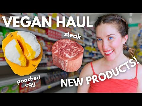 Trying NEW Vegan Products! Plant Based Grocery Haul from Planted Expo 🌱