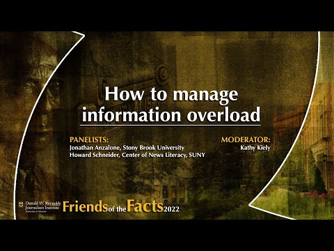 How to manage information overload (A Friends of the Facts conversation)