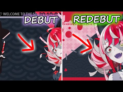 Comparing Kureiji Ollie's Debut and Re-Debut