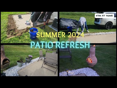 PATIO MAKEOVER ON A BUDGET | SHOCKING PATIO TRANSFORMATION | PATIO MAKEOVER 2024