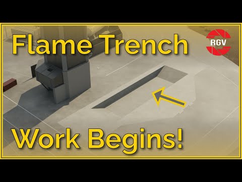 Work Starts on Orbital Pad B's Flame Trench! | Starbase Flyover Update 52