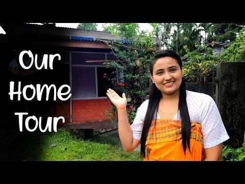 Our village Home Tour 🏡 | Rice Curry with Bamboo Shoot & Chicken for Dinner |