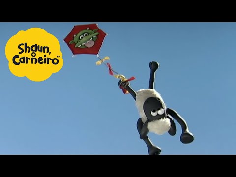 🐑Shaun, o Carneiro [Shaun the Sheep] Ovelhas no céu 🐑 Hora Especial🐑| Cartoons Para Crianças