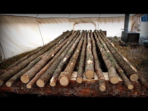 Life of a Woodsman - Log Bed Frame