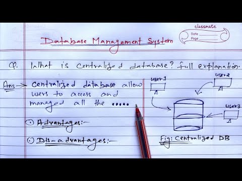 Centralized Database in DBMS | Learn Coding