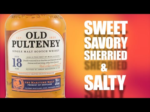 Old Pulteney 18 Year Old Single Malt Scotch Whisky