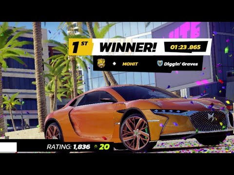 Grand Prix Round 6- DS Automobiles- DS E-Tense Performance | Asphalt Legends: Unite |