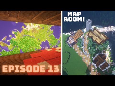 1.16 Survival Let's Play! (Episode 13) Epic Map Room!!