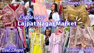 Lajpat Nagar Market Delhi✨| with shop No. |Latest Collection 2024 | Ethnic Wear😍|| #youtube #market