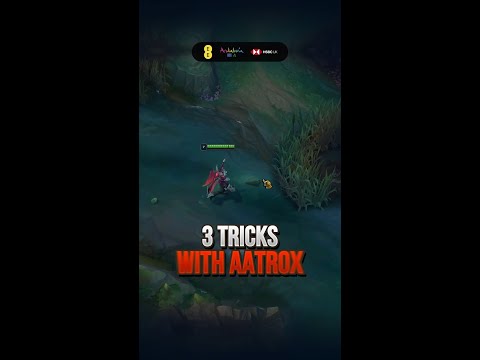 Three tricks with Aatrox #leagueoflegends #leaguetips #aatroxlol