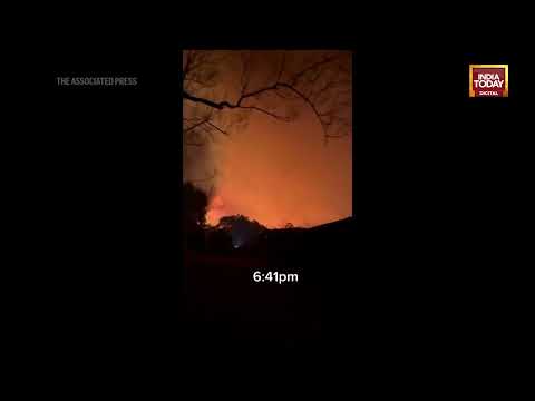 Eaton Fire Spark Caught On Camera: Video Reveals Eaton Fire's Shocking Start In Altadena