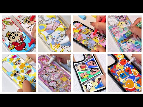 DIY Cute Stickers Phone Case ideas Compilation