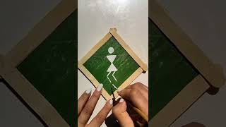 Easy Indian Warli Art | Warli Painting For Beginners | Easy Warli Art #diy #shorts #warli #warliart