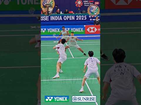 Korean Deception🪄 against Satwik and Chirag Shetty😱😱😱#badminton#satwiksairajrankireddy #chiragshetty