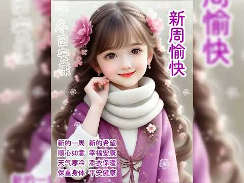 天冷添衣，照顧好自己~朋友早安