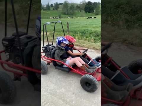 🏎Go-Karting Fun at the Farm🏁 Go Kart Race for Kids🏎  Racing Sports for Kids #gokarts #sportsforkids