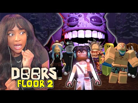 Can 12 people ESCAPE Doors Floor 2?!!