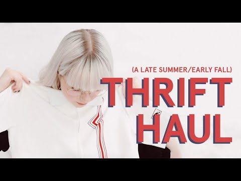 Late Summer Thrift Haul: Levis, Adidas, Vintage Tees & More / Kel Lauren