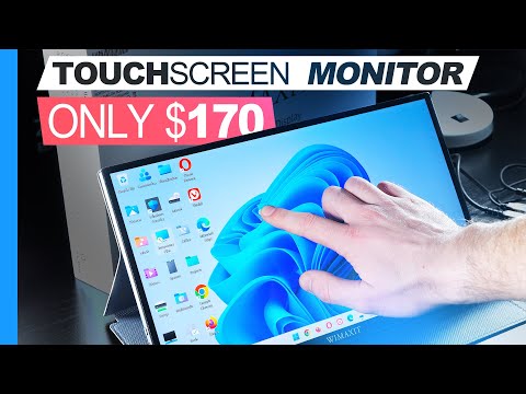 Testing an AFFORDABLE 14" Touchscreen Monitor! — WIMAXIT M1400CT