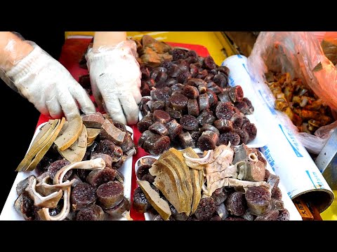 오랜 경력에서 나오는 특별했던 순대 맛집 Top5 / Sundae,Pork Intestine,Korean Sausage | Korean Street Food