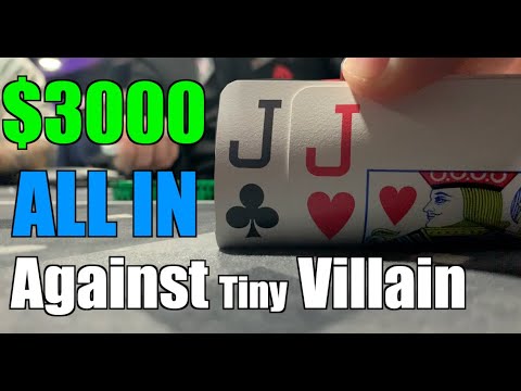 ALL IN w/My Favorite Hand In $3000 Pot Vs Nemesis!! Montreal Poker Is WILD! Poker Vlog Ep 279