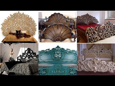 royal antique bed furniture ideas new design #royalfurniture #antiquefurniture #furnituredesign