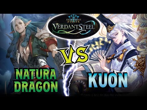 BOX TOURNAMENT ROUND 2 | Kuon Runecraft vs Natura Dragoncraft | Shadowverse Evolve Gameplay