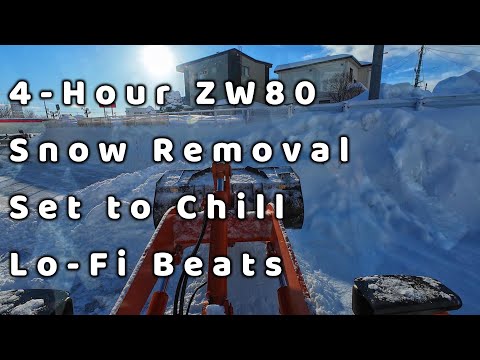 [ 4時間 ] 4-Hour ZW80 Snow Removal with Chill Lo-Fi Beats [ Lo-Fi BGM ]