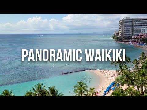 Panoramic Waikiki Beach