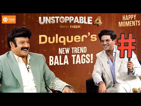 Bala Tags: Dulquer’s Cool New Twist on Hashtags | Unstoppable with NBK | ahavideoIN