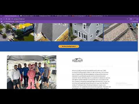 Website Analysis Video for Good Guys Roofing