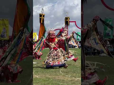 Attending Danshig Naadam festival during our Pilgrimage to Mongolia