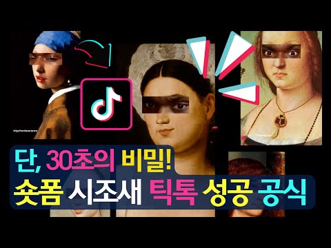 단 30초의 비밀! 숏폼 시조새 틱톡 성공 공식