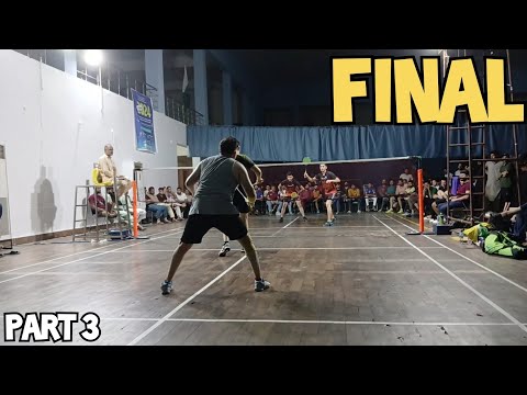 Badminton tournament final match Rizwan Rana  & Irfan vs Ibrar & Faizan pakistan badminton PART 3