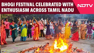 Pongal 2025 | Bhogi Festival Celebrated with Enthusiasm Across Tamil Nadu