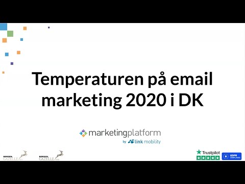 Temperaturen På Email Marketing I Danmark