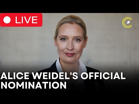 LIVE | Official Nomination of AfD Co - Leader | Alice Weidel as Chancellor | CLRCUT