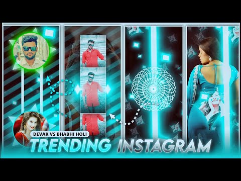 😂 Devar Vs Bhabhi New 🔥Trending Holi Special 🎶 Dj Status Video Editing 😍 Alight Motion Video Editing