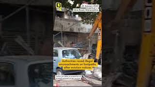 Bulldozer Action in Mira Road After Communal Clashes #shorts