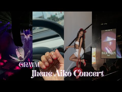 VLOG: GRWM Jhené Aiko Concert! Hair , Nails , Photoshoot , Concert + More || Solaii