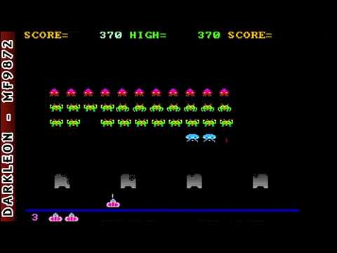 Clone Invader © 1989 Gary Quirin - PC DOS - Gameplay