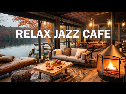 Autumn Coffee Shop Ambience - Relax Jazz Cafe Piano & Bossa Nova Instrumental Background for Study